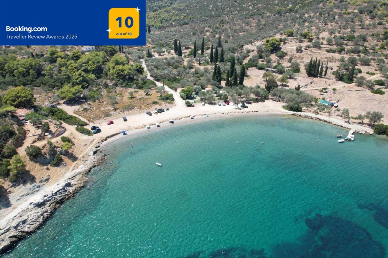 Private Beach House Irene Mare Poros Town Екстер'єр фото