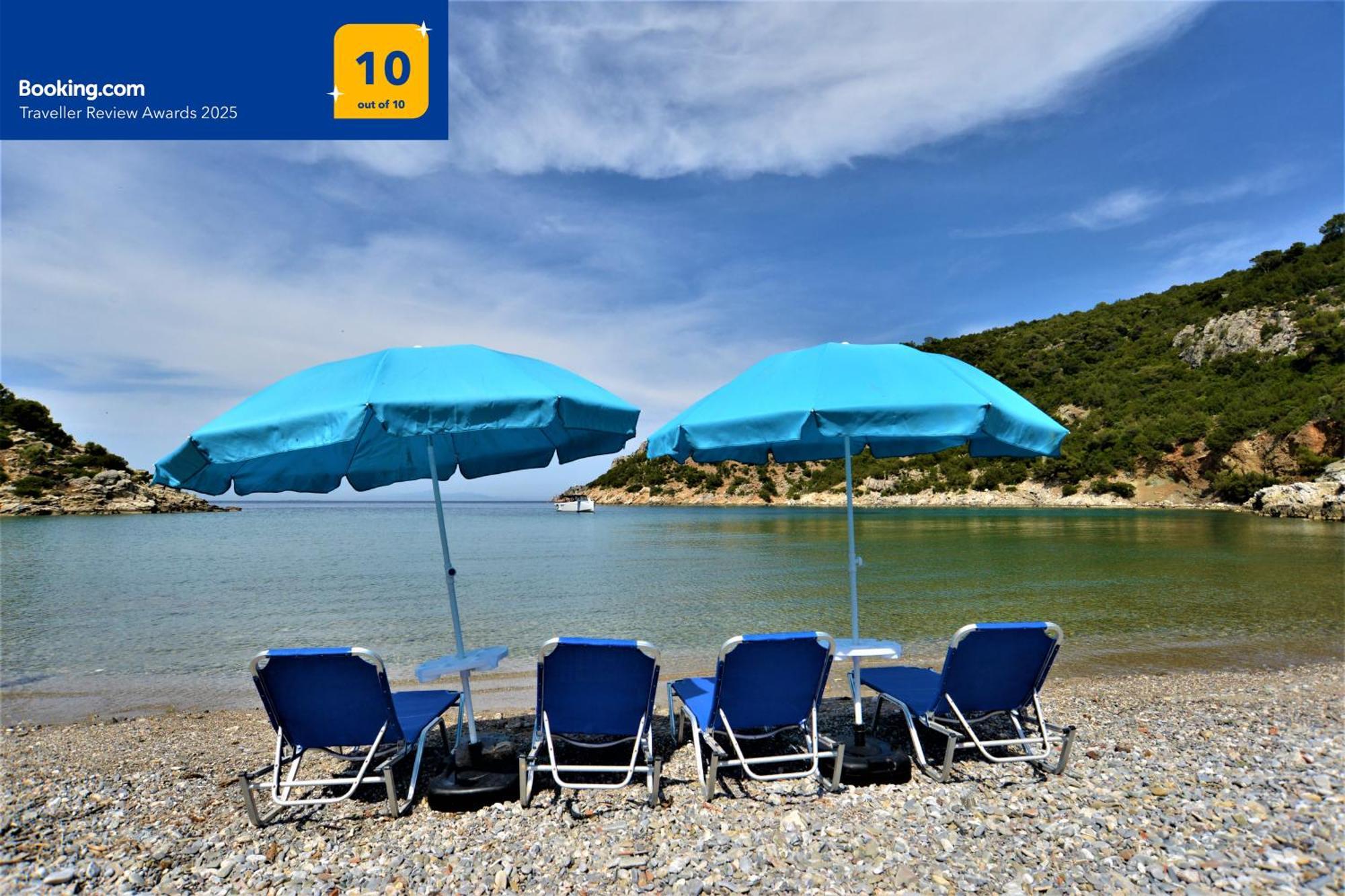 Private Beach House Irene Mare Poros Town Екстер'єр фото
